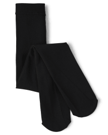 Girls Fleece-Lined Tights | The Children's Place CA - BLACK