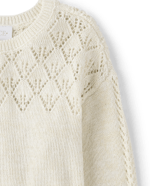 Girls Cable Knit Sweater