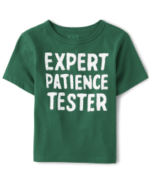 Baby And Toddler Boys Expert Graphic Tee