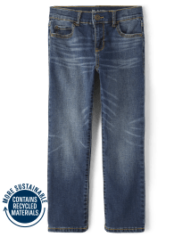Boys Basic Relaxed Jeans | The Children's Place CA - LATIMER WASH