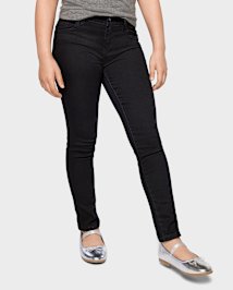 Girls Basic Super Skinny Jeans BLACK WASH The Children s Place CA