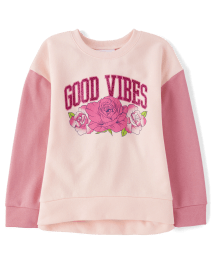 Positive vibes sweatshirt hotsell