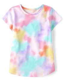 Girls tie dye top clearance