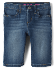 Short en jean pour fille