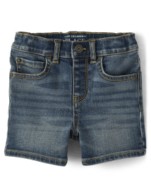 Denim shorts shop toddler boy