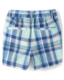 Short chino à carreaux pour bébés et tout-petits garçons