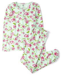 Womens Mommy And Me Floral Cotton Pajamas