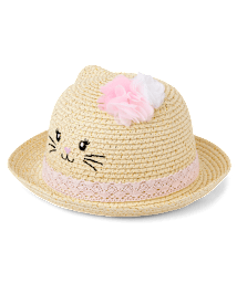 bébés filles Cat Fedora