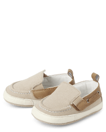 Baby Boys Chambray Boat Shoes