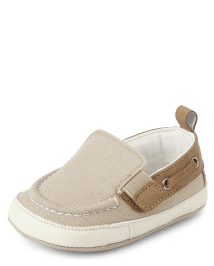 Baby Boys Chambray Boat Shoes