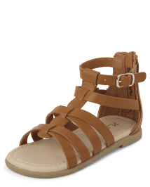 Toddler Girls Gladiator Sandals The Children s Place CA TAN