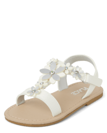 Floral sale gladiator sandals