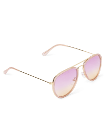 Girls Aviator Sunglasses | The Children's Place CA - PINK