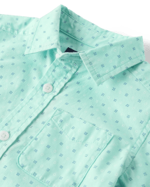 bébé et tout-petit, garçon Imprimé Poplin Button Up Shirt