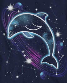Girls Short Sleeve Dolphin Graphic Tee TIDAL The Children s Place CA