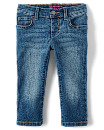 Jeans skinny pour bébés et petites filles