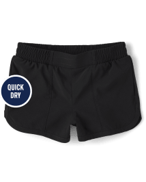 Toddler Girls Quick Dry Lined Shorts