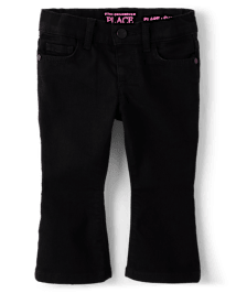 Baby And Toddler Girls Flare Jeans