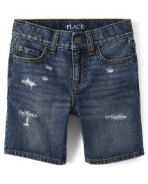 Boys Non-Stretch Denim Shorts