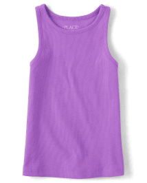 Girls Ribbed Tank Top