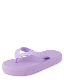Girls Glitter Platform Flip Flops PURPLE The Children s Place CA