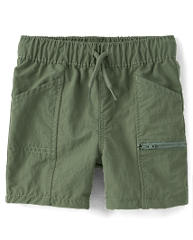 Short cargo à séchage rapide pour bébés et tout-petits garçons