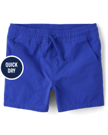 Baby And Toddler Boys Quick Dry Pull On Pool To Play Shorts