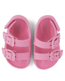 Baby Girls Buckle Slides