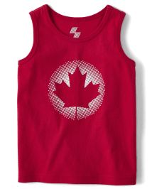 Toddler Boys Maple Leaf Tank Top