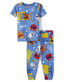 Pyjama Bébé Et tout-petit Monster Snug Fit en coton