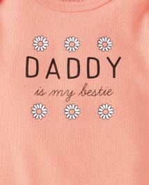 Baby Girls Daisy Bodysuit 5-Pack