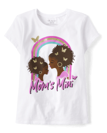 Girls Mom's Mini Graphic Tee