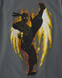 Boys Ninja Graphic Tee