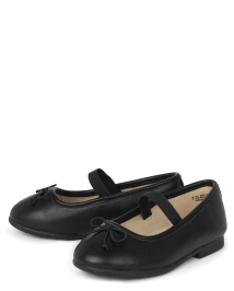 Ballerines à nœud pour petites filles