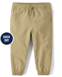 Baby And Toddler Boys Quick Dry Pull On Jogger Pants