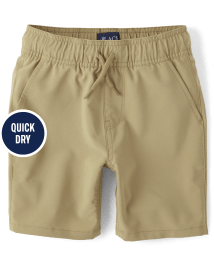 Boys Quick Dry Pull On Jogger Shorts