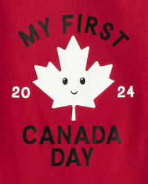 Body imprimé Fête du Canada Bébé First