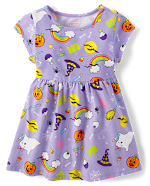 Baby And Toddler Girls Halloween Everyday Dress