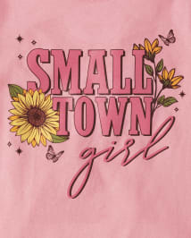 Girls Small Town Girl Graphic Tee