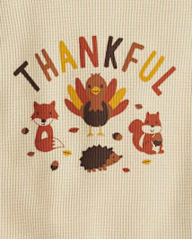 Baby And Toddler Boys Thankful Top 3-Pack