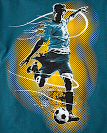 Boys Soccer Graphic Tee