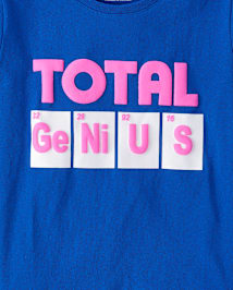 Girls Total Genius Graphic Tee