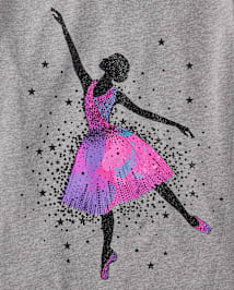 Girls Dancer Graphic Tee