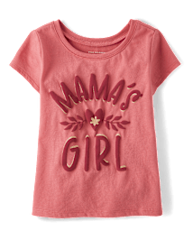 Baby And Toddler Girls Mama's Girl Graphic Tee