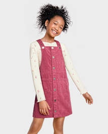 Jupe sans manches en velours cotele pour fille WINDSOR ROSE The Children s Place CA