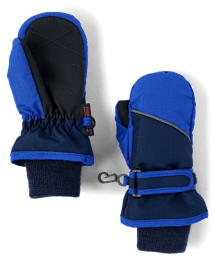 Toddler Boys Colorblock Ski Mittens