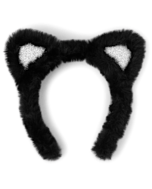 Girls Faux Fur Cat Headband