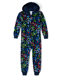 Boy one piece pajamas top