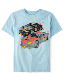 Boys Racecar Graphic Tee