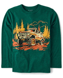 Boys Truck Graphic Tee